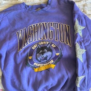 Vintage One of a kind LF University of Washington Huskies sweatshirt